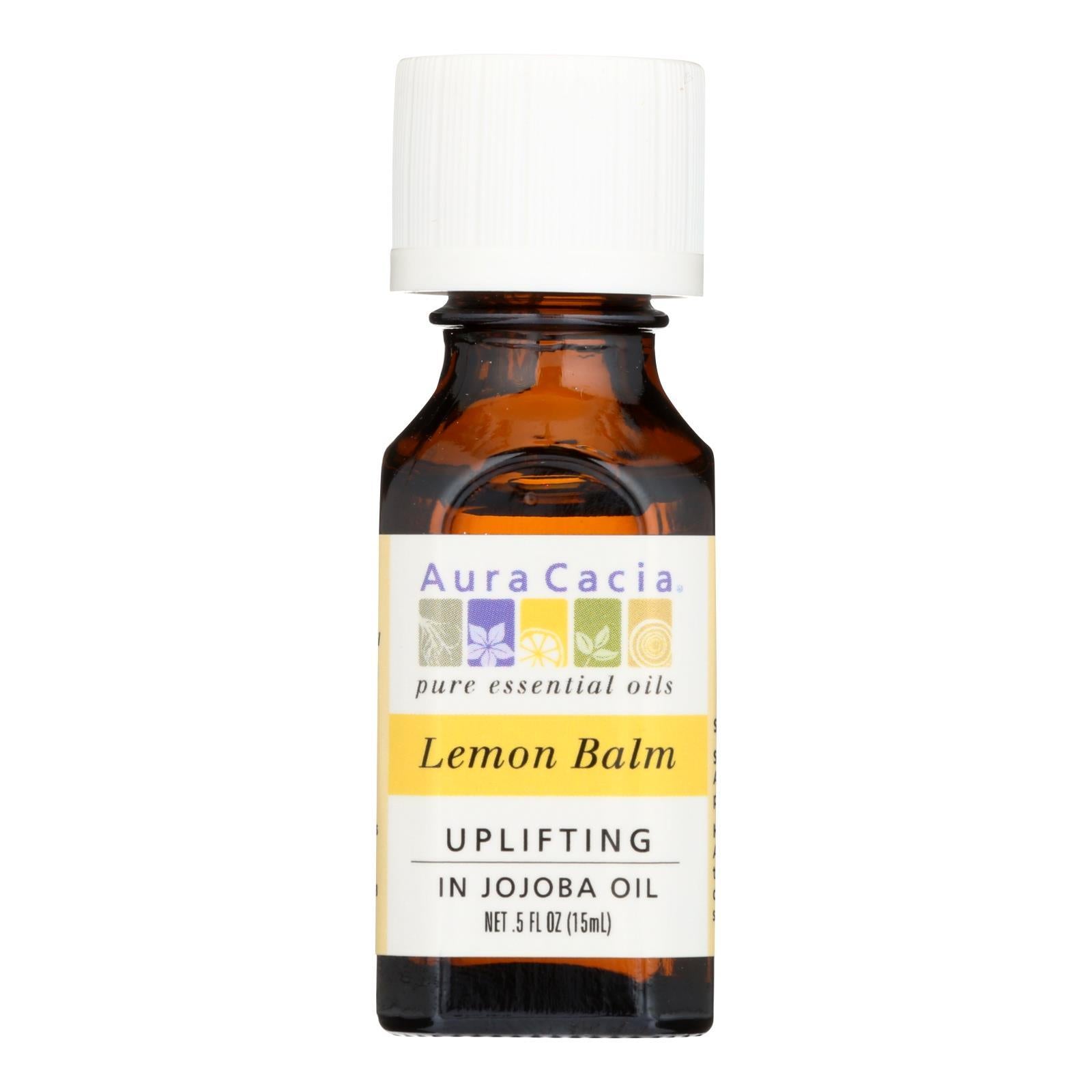 Essential Oil - Lemon Balm - 0.5 fl oz | Reduce skin infections | Lemon balm