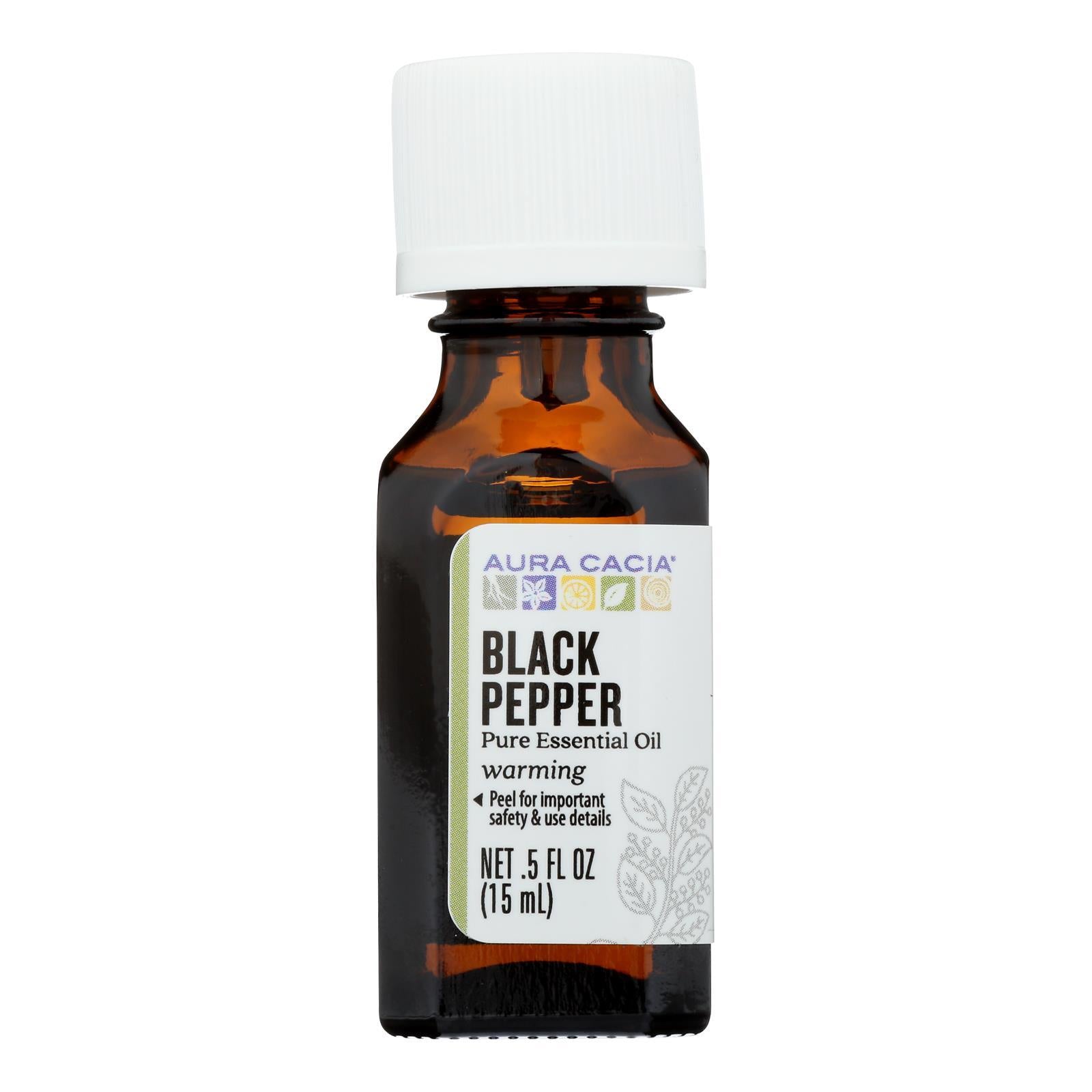 Essential Oil - Black Pepper - 0.5 FL oz | Relief pain | Improve digestion