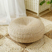 Round Bulrush Meditation Cushion !!