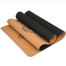 Natural Cork TPE Yoga Mat =