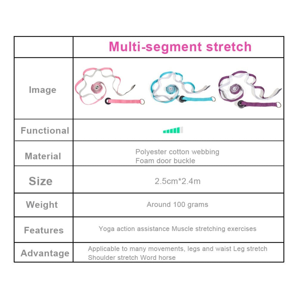 2.4M Yoga Stretch Band~