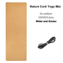 Natural Cork TPE Yoga Mat | Non Slip Yoga Mat | Exercise Mat |