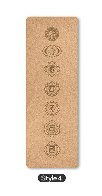 Natural Cork TPE Yoga Mats~