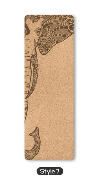 Natural Cork TPE Yoga Mats~