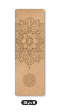 Natural Cork TPE Yoga Mats~