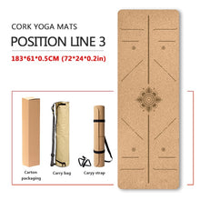 Natural Cork TPE Yoga Mats~