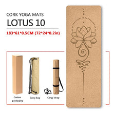 Natural Cork TPE Yoga Mats~