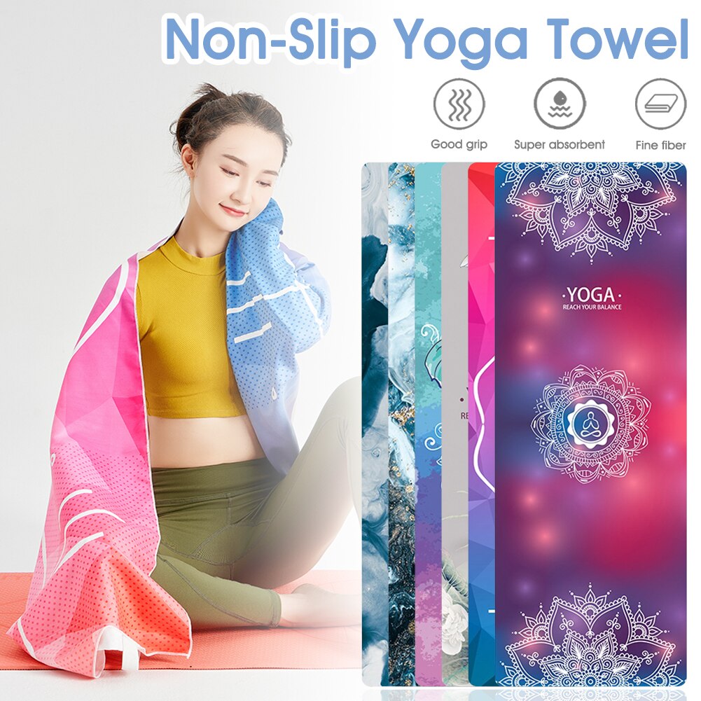 65x188cm Sports Yoga Towel Absorbent Yoga Mat | Pad Towel Mats |