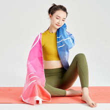 65x188cm Sports Yoga Towel Absorbent Non-Slip Yoga Mat =