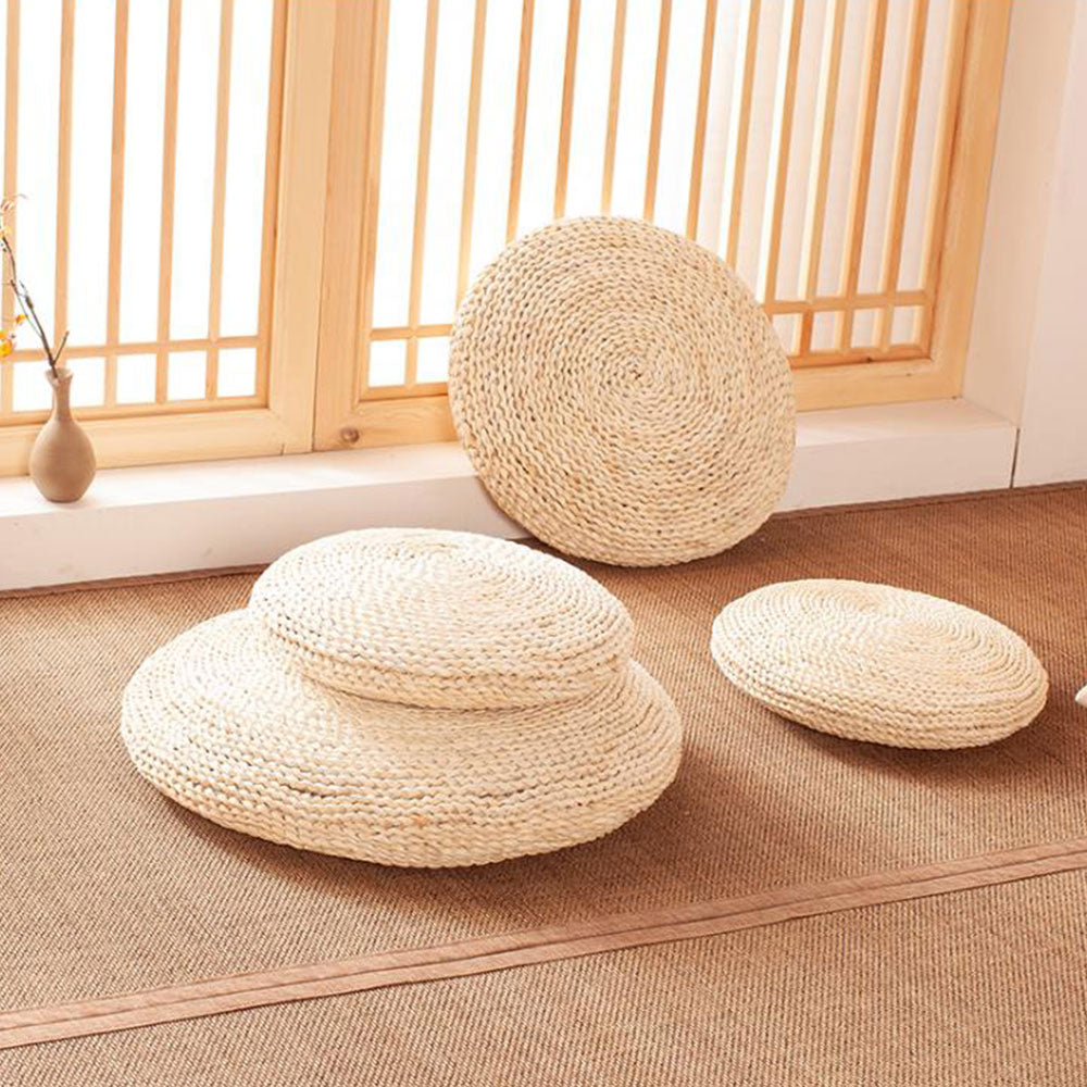 Meditation Mat Weaving Rattan Cushion !!