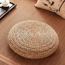 Meditation Mat Weaving Rattan Cushion | Woven Straw Bay | Woven Round Seat