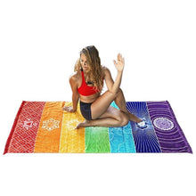 Bohemian Tapestry Yoga Mat | Gym Mats | Sports Mats | Yoga Towel |