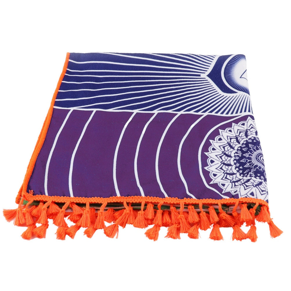 Bohemian Tapestry Yoga Mat =