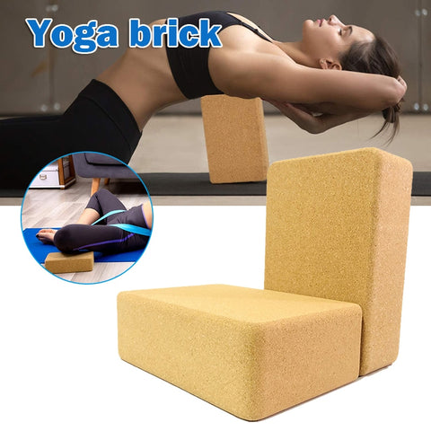 High Density Pure Cork Yoga Blocks | High Density Blocks | Blocks | Yoga Block