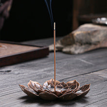 Bronze Lotus Incense Holders