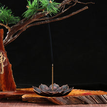 Bronze Lotus Incense Holders